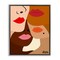 Stupell Industries Many Faces of Women Framed Giclee, design by Carrie Cantwell